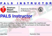 BLS Instructor Card